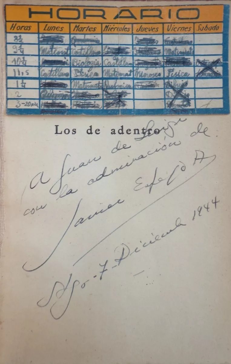 Francisco Javier Espejo. Los de adentro 