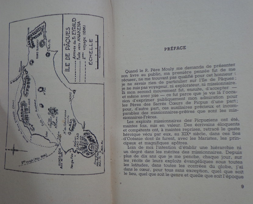 R.P. Mouly L'ile de paques : ile de mystere et d'heroisme; ouvrage couronne par l'Academie Francaise