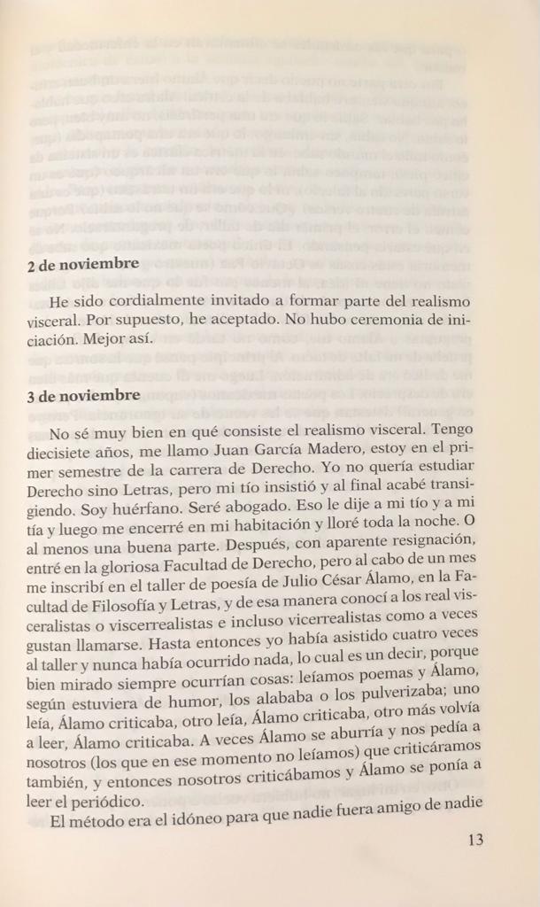 Roberto Bolaño. Los detectives salvajes