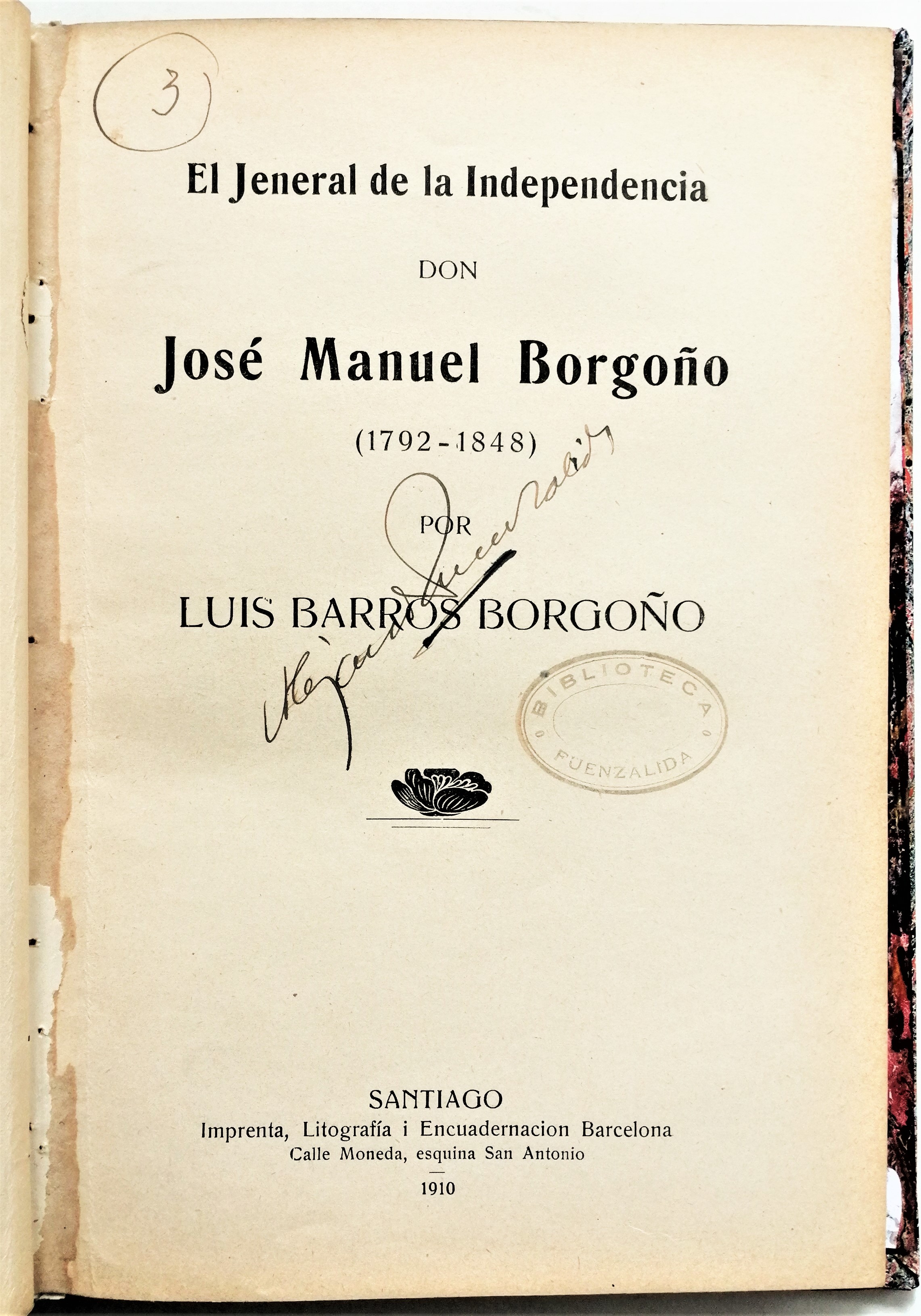 José Manuel Borgoño / José María de Rozas
