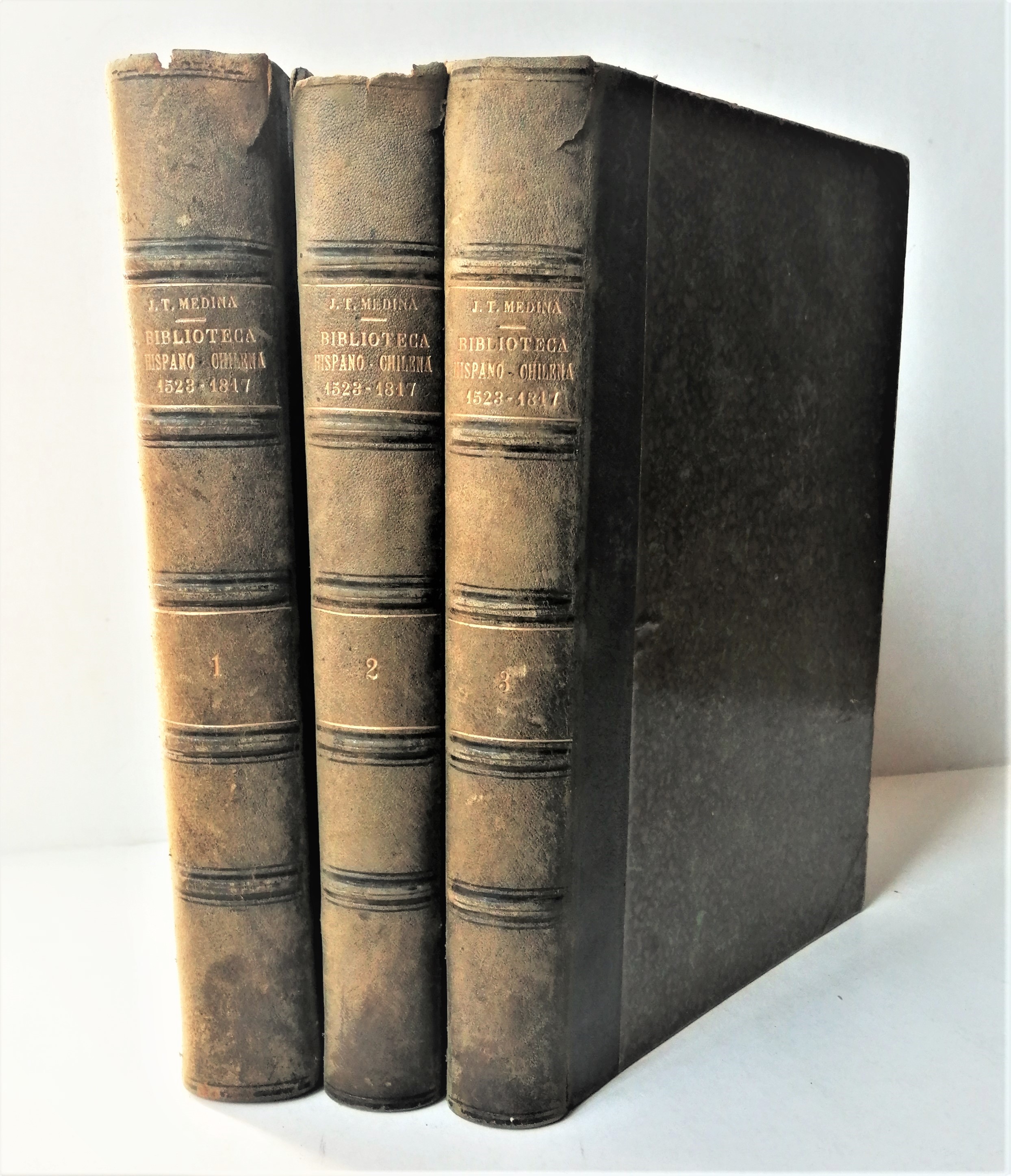 José Toribio Medina - Biblioteca hispano-chilena (1523-1817)