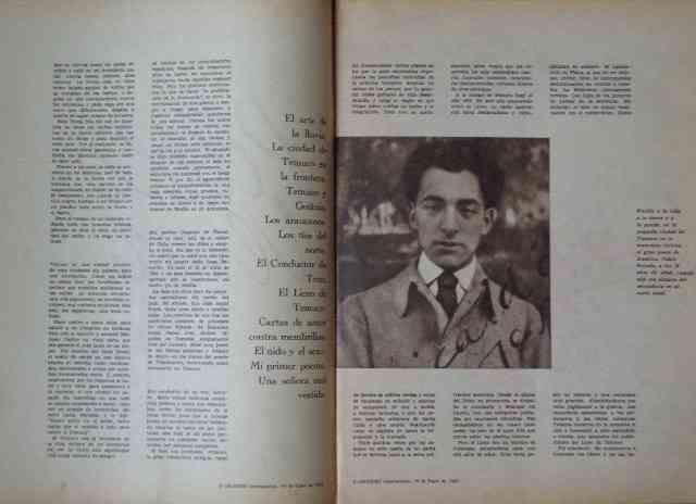 Revista O Cruzeiro Memorias de Pablo Neruda