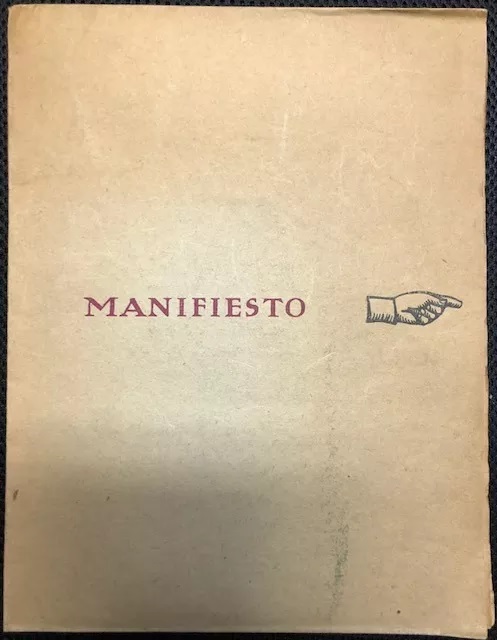 Nicanor Parra. Manifiesto