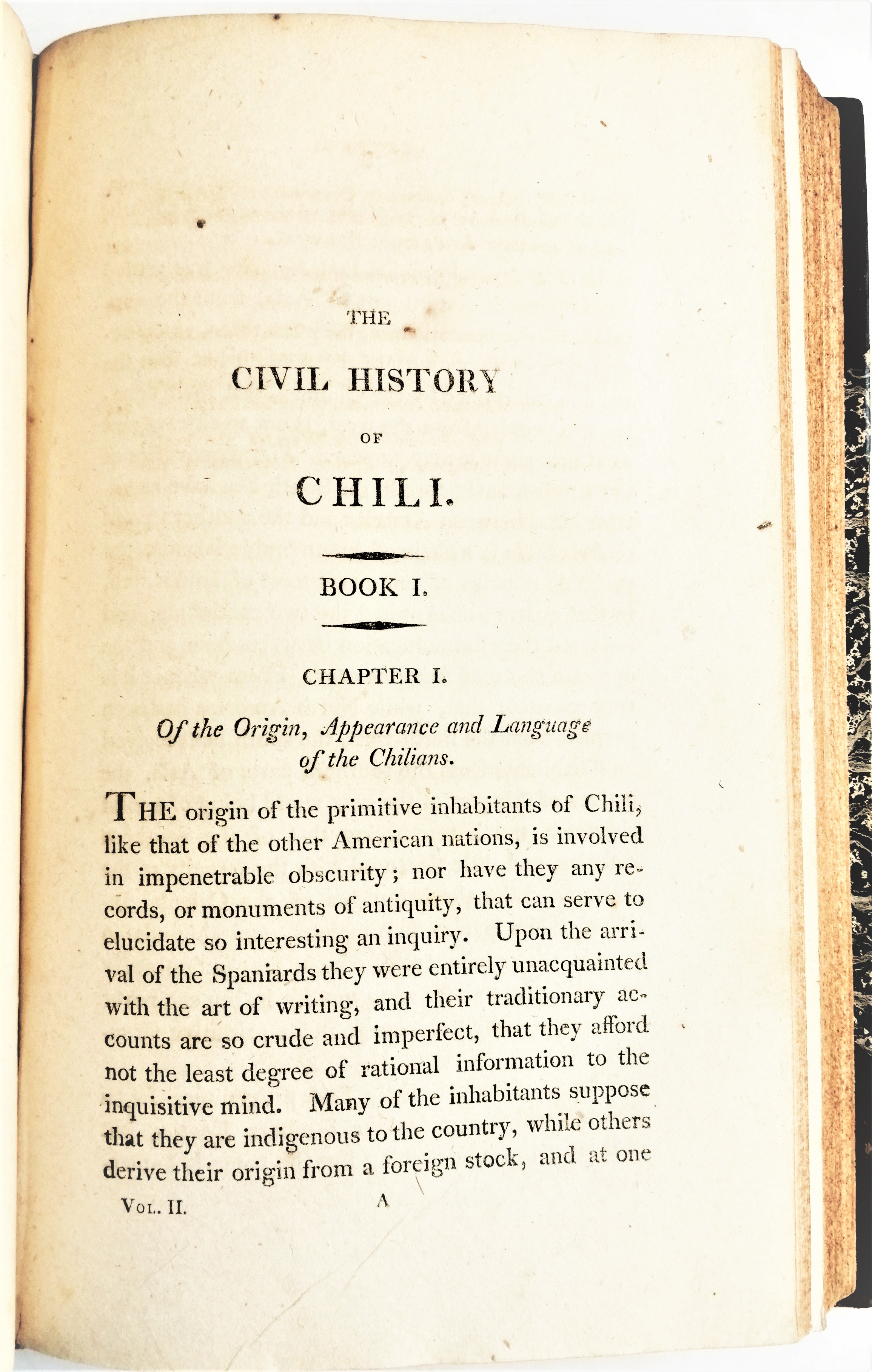 Juan Ignacio Molina - The Geographical, natural, and civil history of Chili